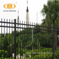 6ft high rod iron fencing, steel fence